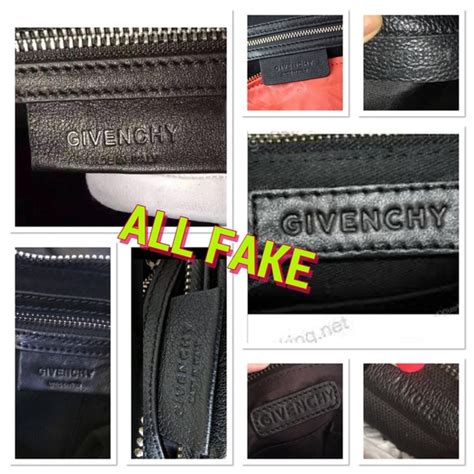 how to spot a fake nightingale givenchy|false givenchy clothing.